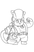 Brawl Stars kleurplaat 46